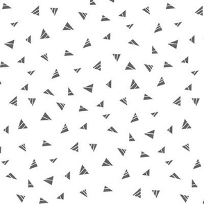 mod baby » tiny triangles grey