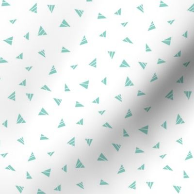 mod baby » tiny triangles mint