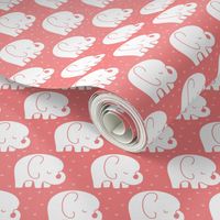 mod baby » sleepy elephants coral