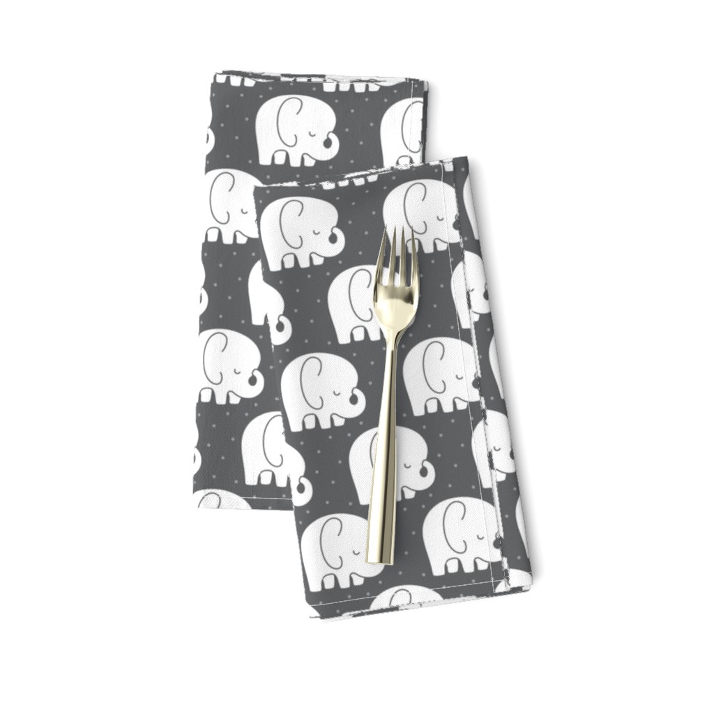 mod baby » sleepy elephants grey