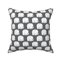 mod baby » sleepy elephants grey