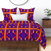 Purple Dragon pillow