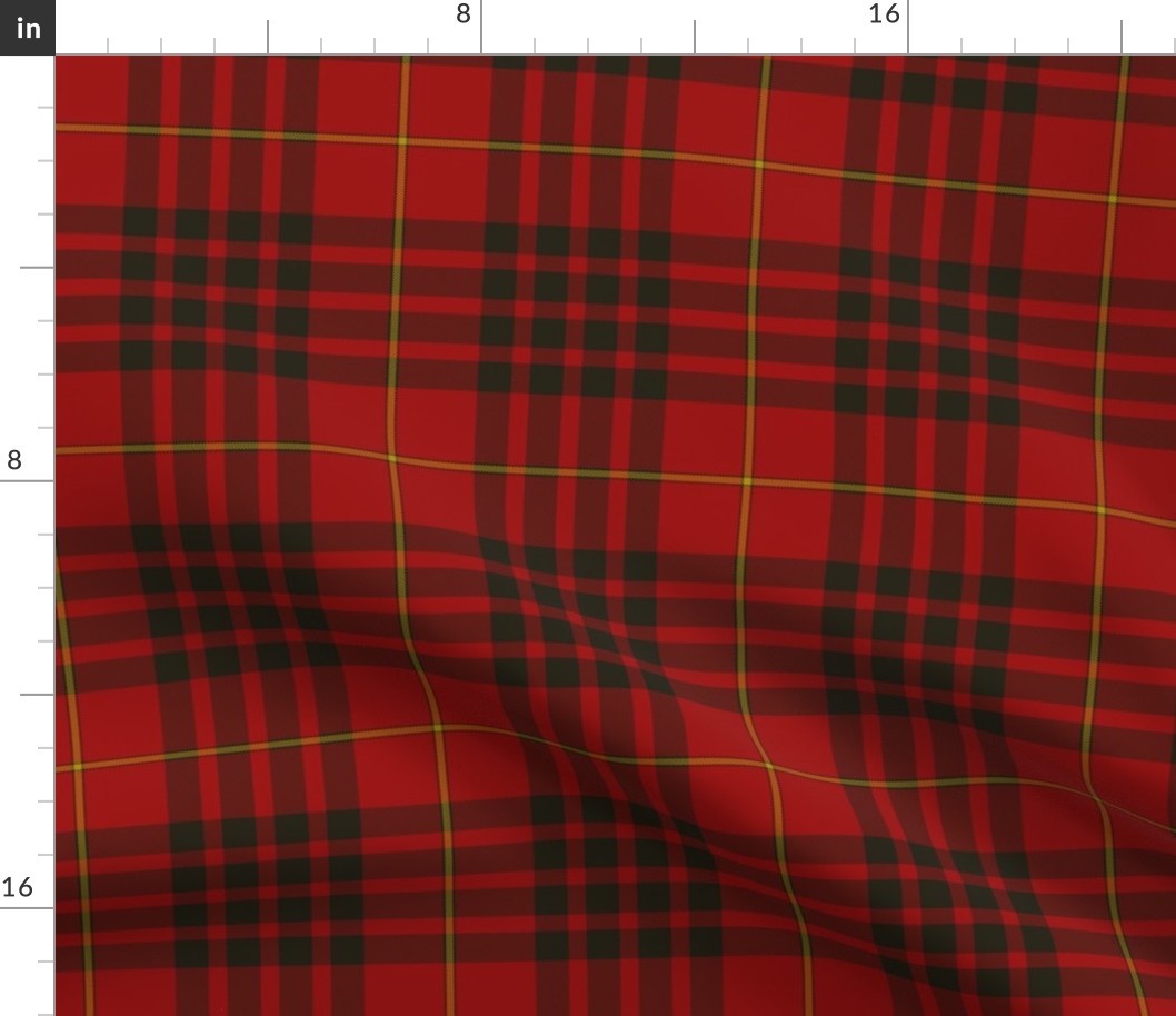 Macdonald of Ardnamurchan tartan, 6", 1842 Vestiarium Scoticum