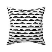 scallops // scallop black and white scallop kids nursery sweet kids nursery