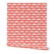 scallop // coral scallops baby nursery kids baby sweet girls scallop