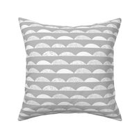 scallops // scallop grey kids nursery baby sweet scallop 