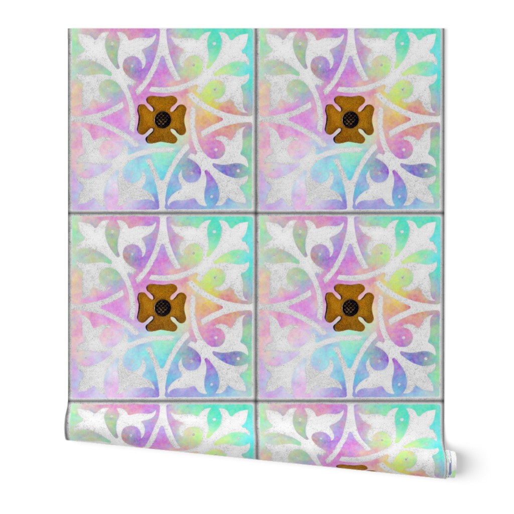 Medieval Tile ~ Opalescent  