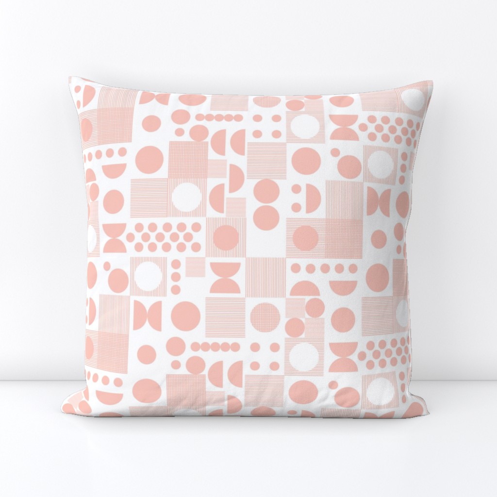 dots // pink nursery baby trendy cool scandi dots dot