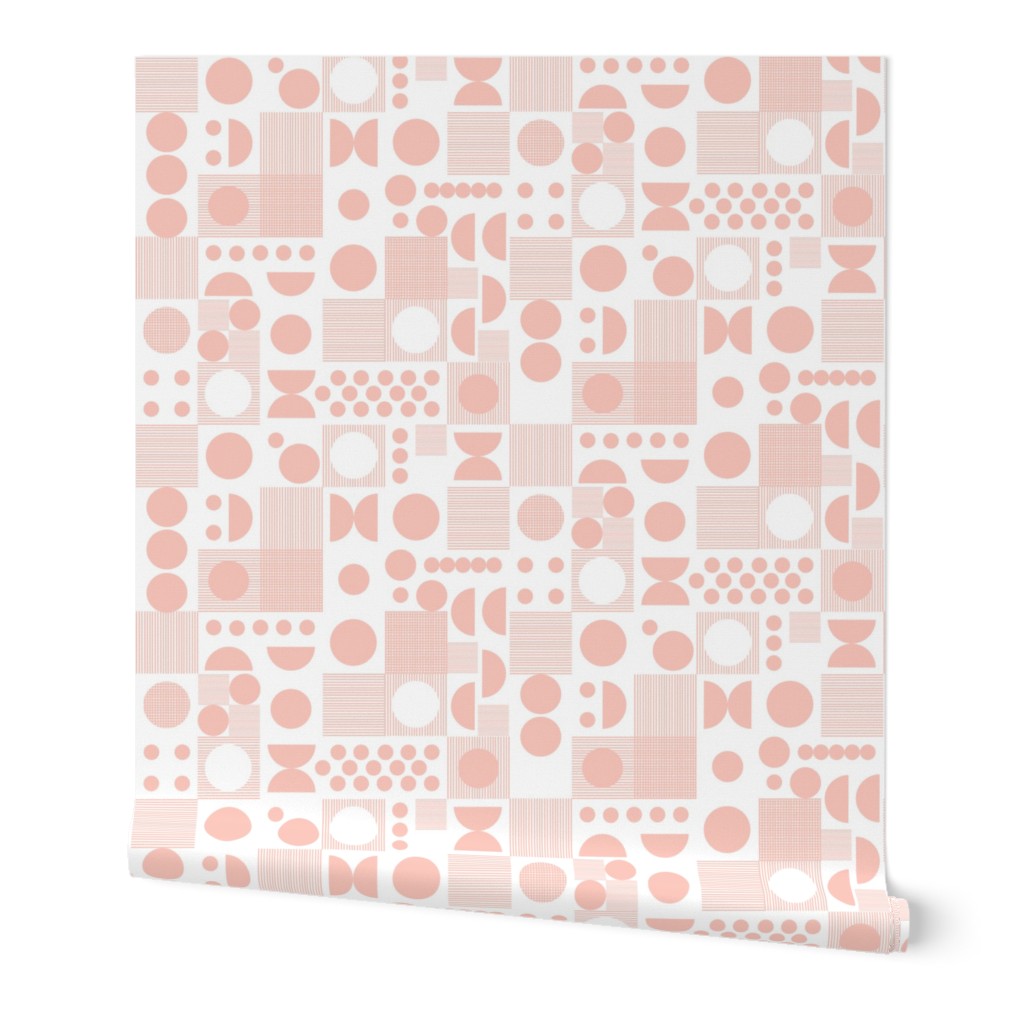 dots // pink nursery baby trendy cool scandi dots dot