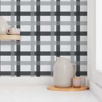 Retro Plaid Light Gray - Cool