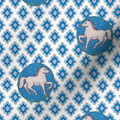 French Blue Ponies