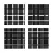 Black Plaid - Small