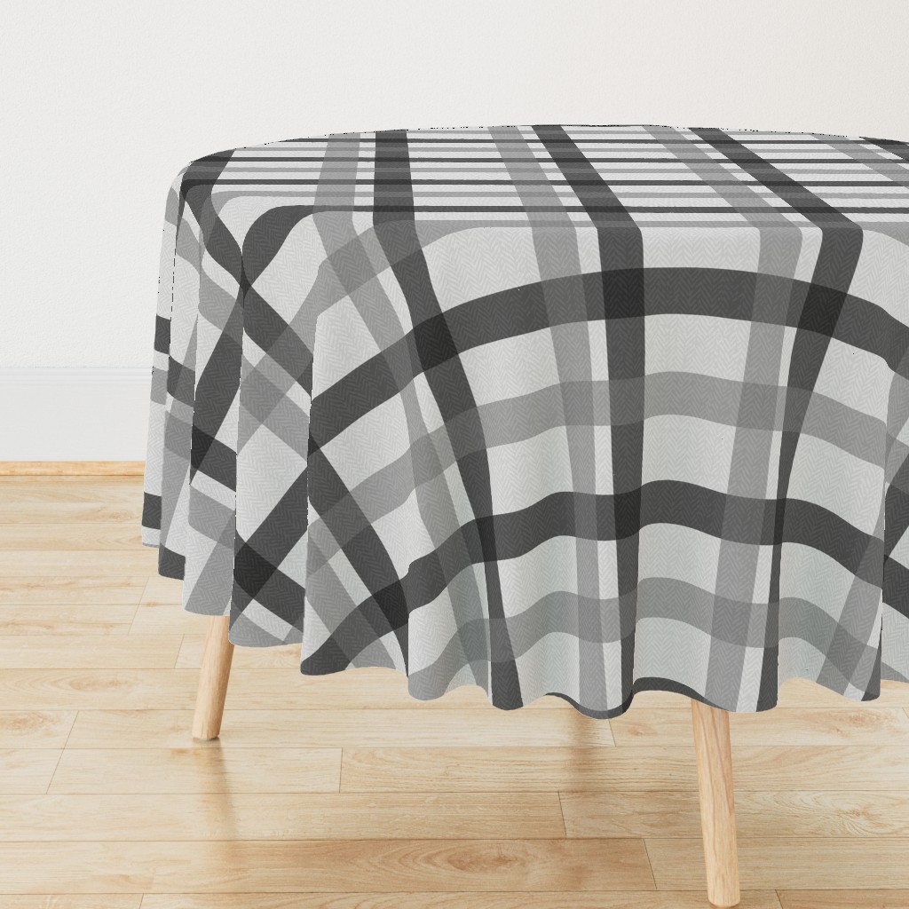 Retro Plaid Light Grey