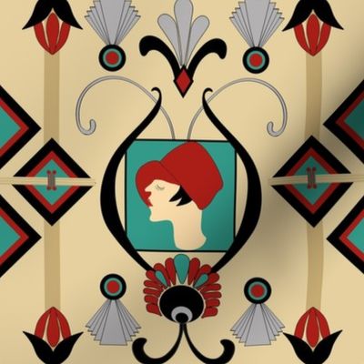 Art Deco Lady