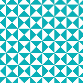 Triangle Blocks - Aqua