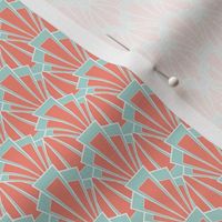 Coral and Mint Deco - Small