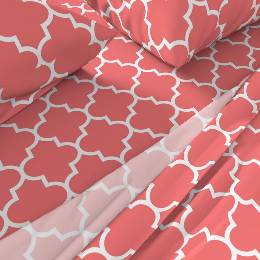 quatrefoil LG coral