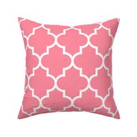 quatrefoil LG pretty pink