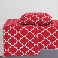 quatrefoil LG red