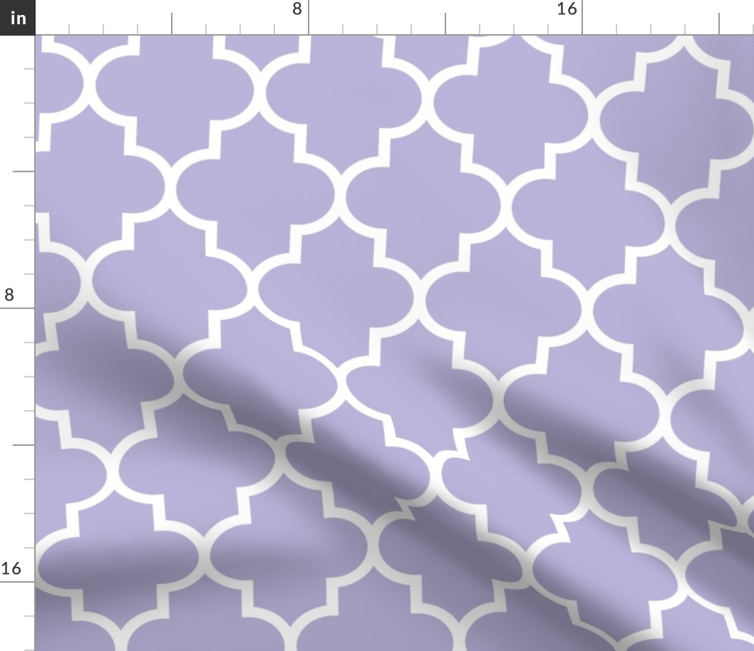 quatrefoil LG light purple