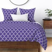 quatrefoil LG purple