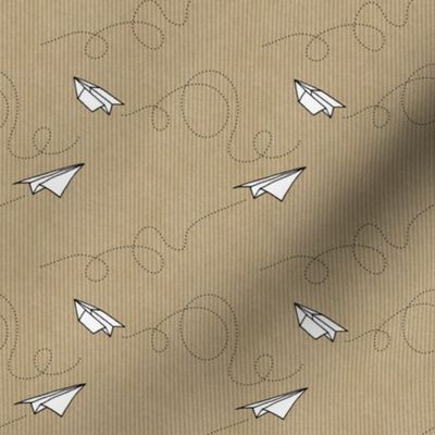 Paper Planes (on Kraft paper)