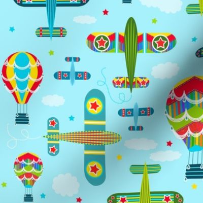 Flying Machines Print