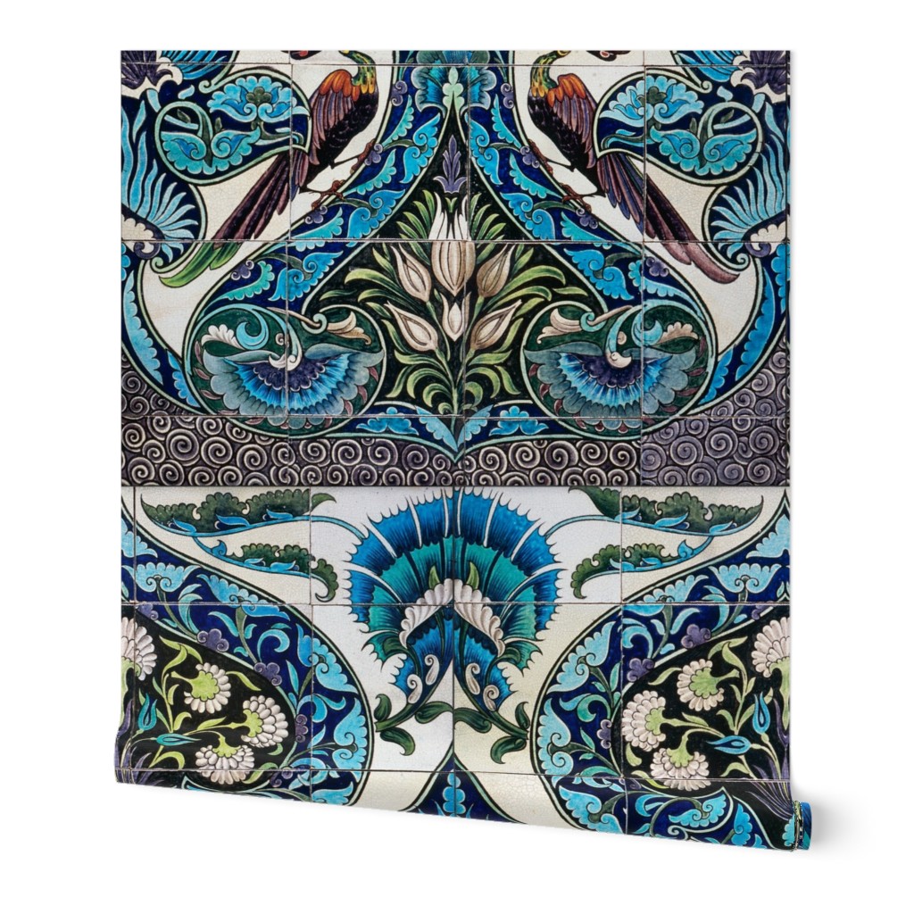 Merton Peacock Tiles 