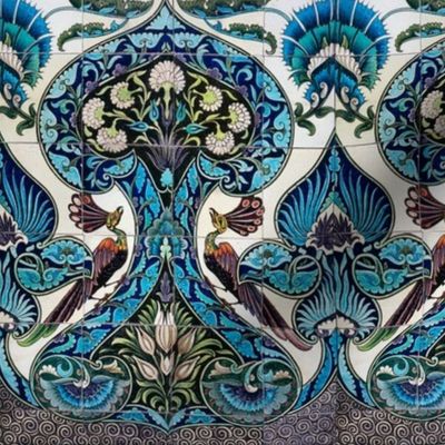 Merton Peacock Tiles 