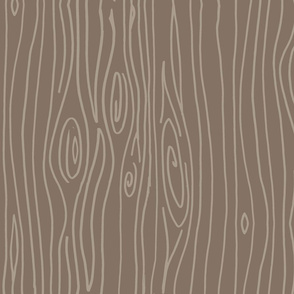Wonky Woodgrain - Muted Browns