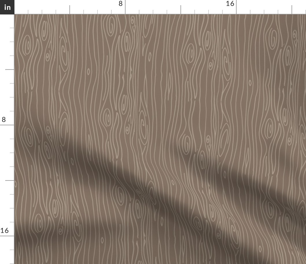 Wonky Woodgrain - Muted Browns - Smaller