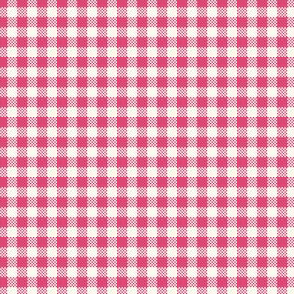 Gingham_hot_pink