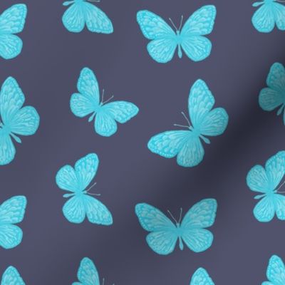 Blue Butterflies