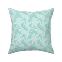 In Disguise - Geometric Dot Aqua - Summer Breeze