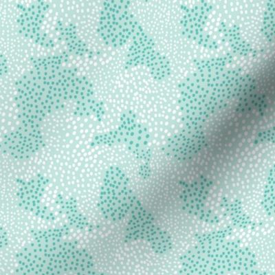 In Disguise - Geometric Dot Aqua - Summer Breeze