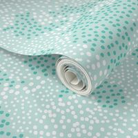 In Disguise - Geometric Dot Aqua - Summer Breeze