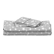 stars // slate grey stars fabric star design baby nursery fabric andrea lauren