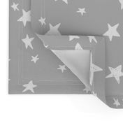 stars // slate grey stars fabric star design baby nursery fabric andrea lauren