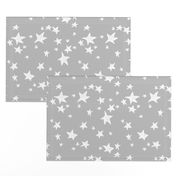 stars // slate grey stars fabric star design baby nursery fabric andrea lauren