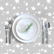 stars // slate grey stars fabric star design baby nursery fabric andrea lauren