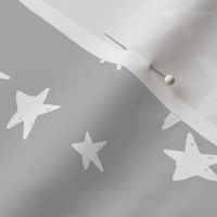 stars // slate grey stars fabric star design baby nursery fabric andrea lauren