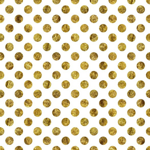 Chic Gold Glam Dots