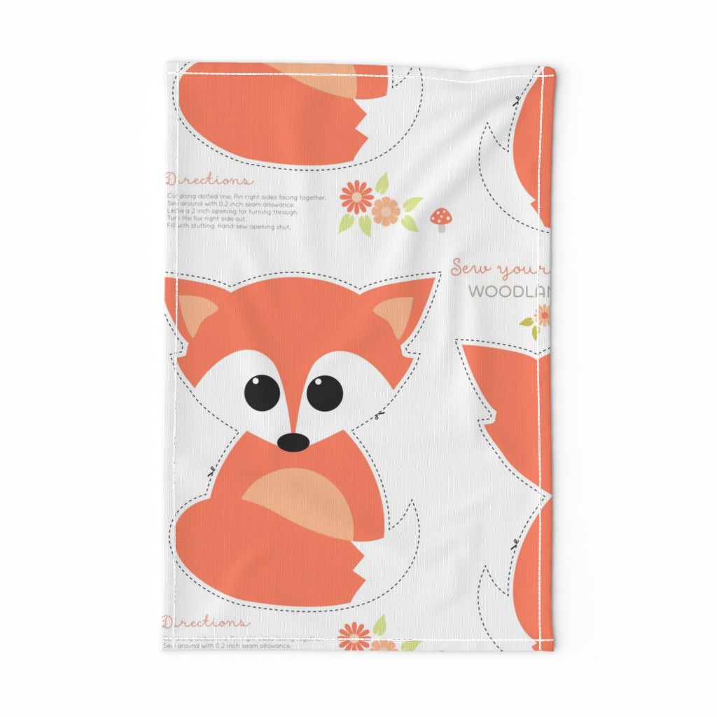 Sew your own baby fox 