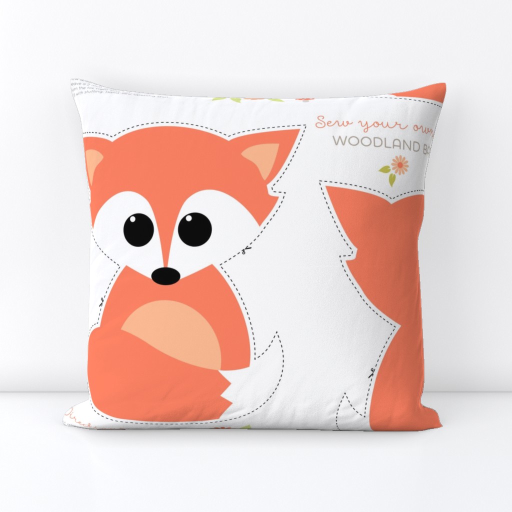 Sew your own baby fox 