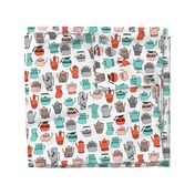 teapot // coffee pot tea kitchen tea towel kitchen design sweet tea