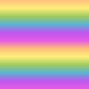 Narrow Pastel Rainbow Gradient