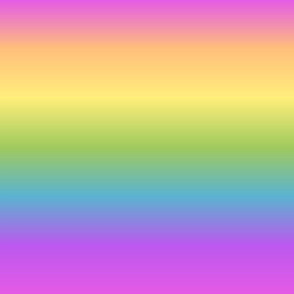 Wide Pastel Rainbow Gradient