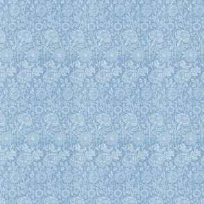  Vintage Floral Blue