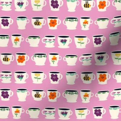 Tea Cups Pink