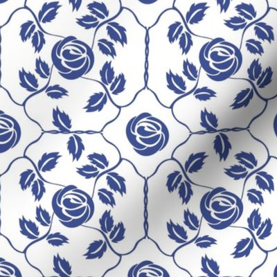 Delft Rose - Blue